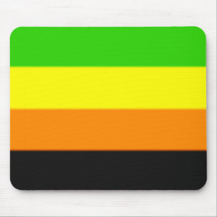 Fallln Aromantic Pride Flag Mouse Mat