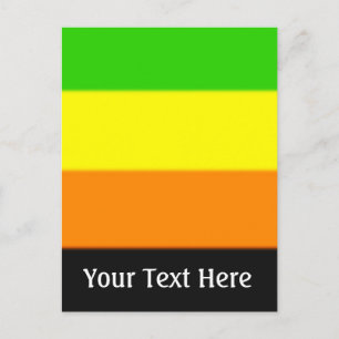 Fallln Aromantic Pride Flag Postcard