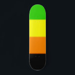 Fallln Aromantic Pride Flag Skateboard<br><div class="desc">Show your colours with pride!</div>