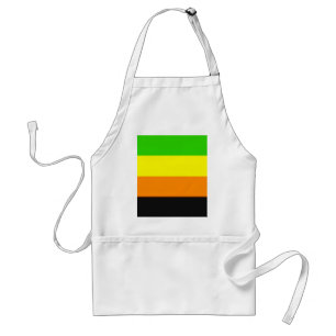 Fallln Aromantic Pride Flag Standard Apron