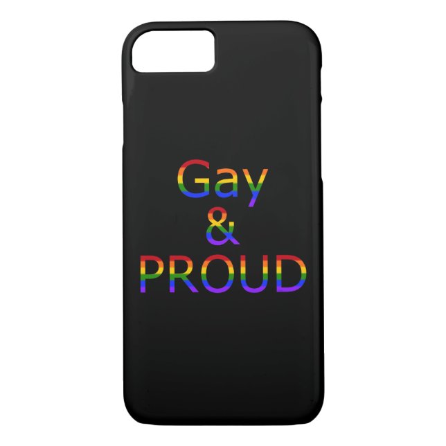 Fallln Gay and Proud Case-Mate iPhone Case (Back)