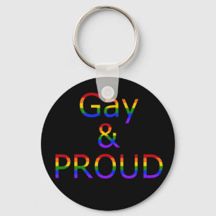 Fallln Gay and Proud Key Ring
