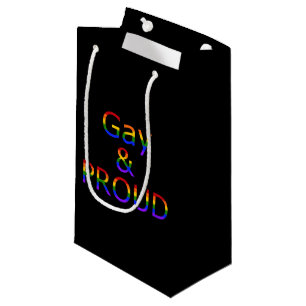 Fallln Gay and Proud Small Gift Bag