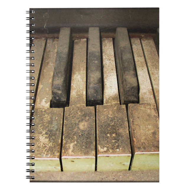 Falln A Melody Left Abadoned Notebook (Front)