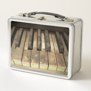 Falln A Melody Left Abandoned Metal Lunch Box