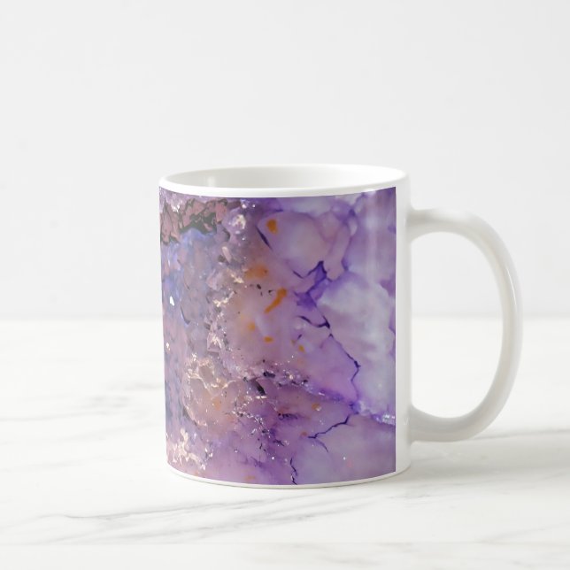 Falln Amethyst Geode Coffee Mug (Right)