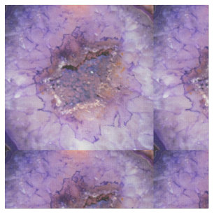 Falln Amethyst Geode Fabric