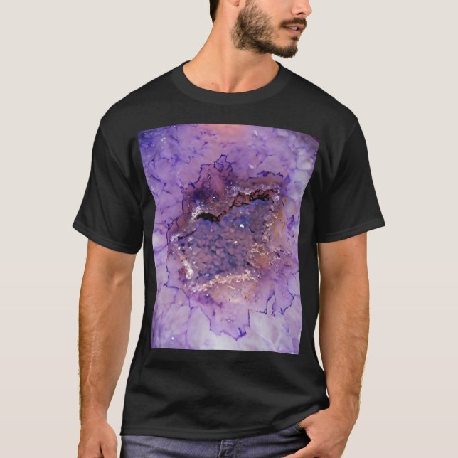 Falln Amethyst Geode T-Shirt (Front)