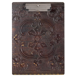 Falln Ancient Leather Book Clipboard