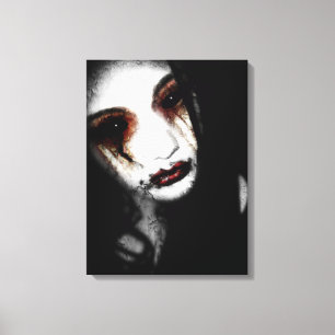 Falln Angel of Loss Canvas Print
