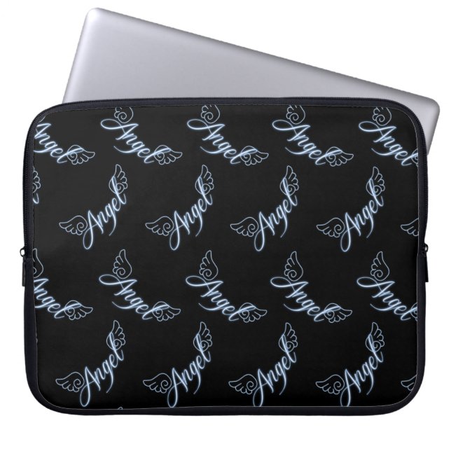 Falln Angel With Wings Laptop Sleeve (Front)