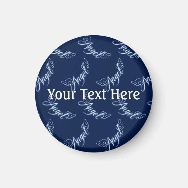 Falln Angel With Wings Magnet (Front)