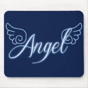 Falln Angel With Wings Mouse Mat