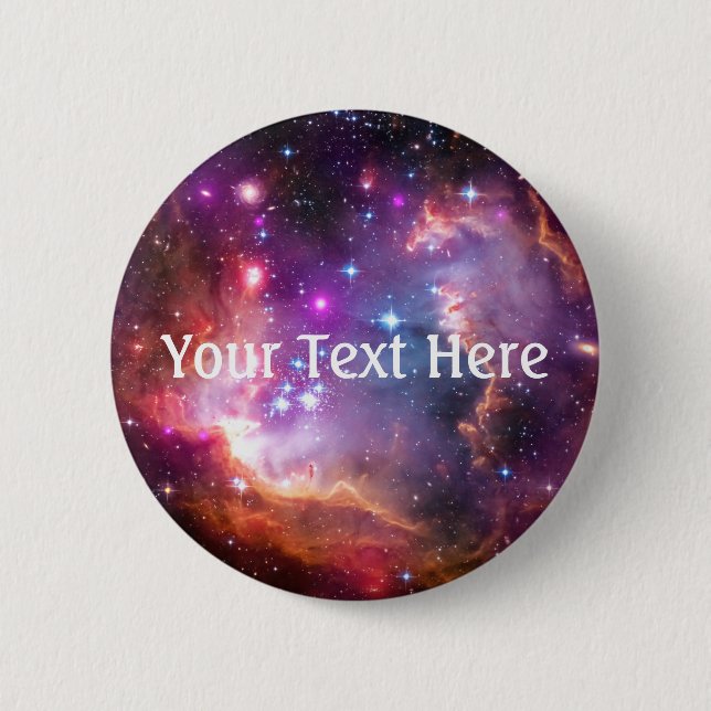 Falln Angelic Galaxy 6 Cm Round Badge (Front)