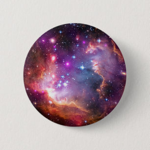 Falln Angelic Galaxy 6 Cm Round Badge