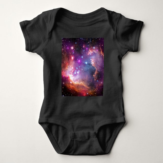 Falln Angelic Galaxy Baby Bodysuit (Front)