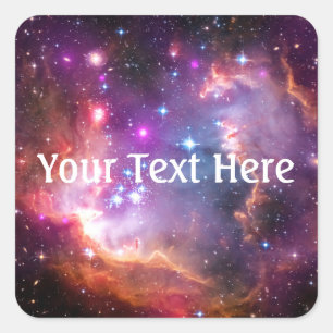 Falln Angelic Galaxy Square Sticker