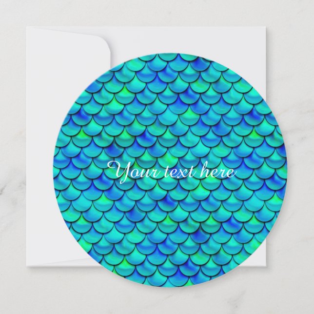 Falln Aqua Blue Scales (Front)