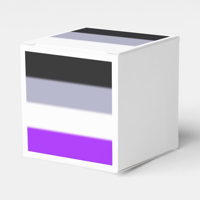 Falln Asexual Pride Flag Favour Box (Front Side)