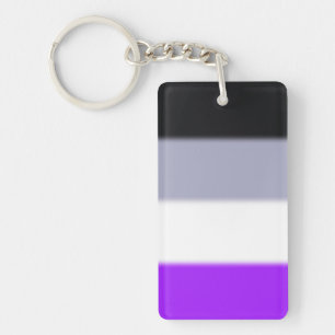 Falln Asexual Pride Flag Key Ring