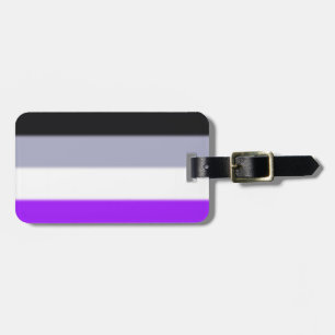 Falln Asexual Pride Flag Luggage Tag