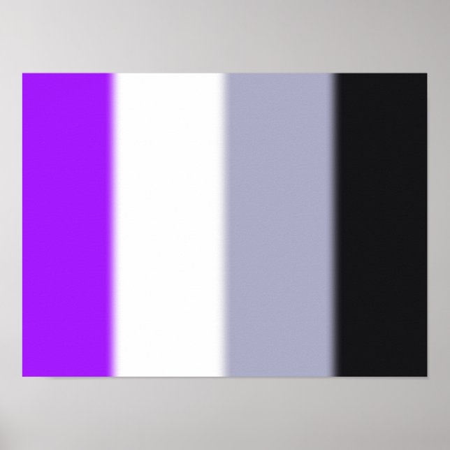 Falln Asexual Pride Flag Poster (Front)