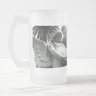 Falln At Peace Frosted Glass Beer Mug