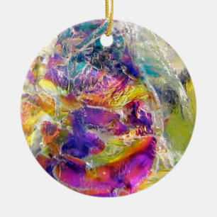 Falln Aura Crystal Ceramic Tree Decoration