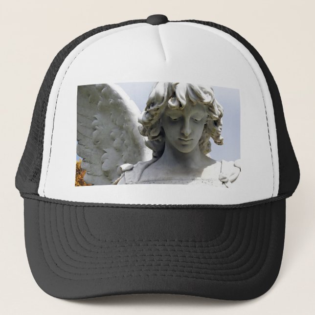 Falln Autumn Angel Trucker Hat (Front)