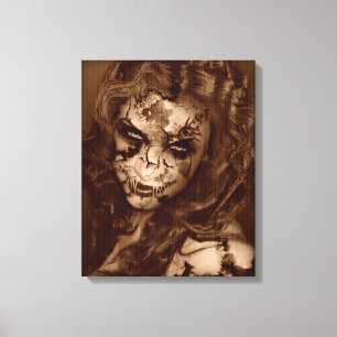 Falln Beautiful Decay Canvas Print