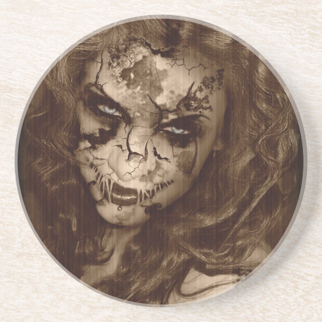 Falln Beautiful Decay Coaster (Front)
