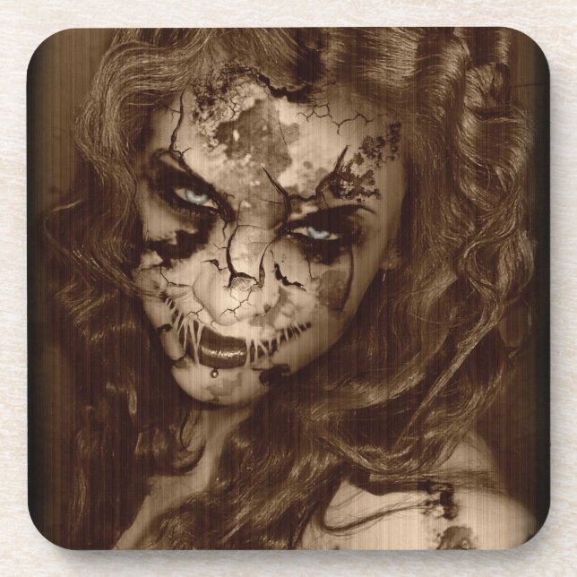 Falln Beautiful Decay Coaster (Front)