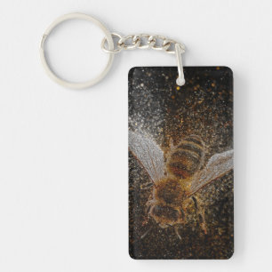 Falln Bees Are Magic Key Ring