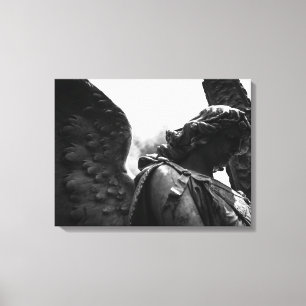 Falln Between Darkness and Light Canvas Print