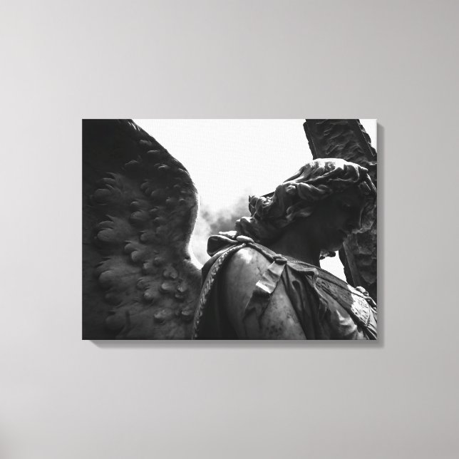 Falln Between Darkness and Light Canvas Print (Front)