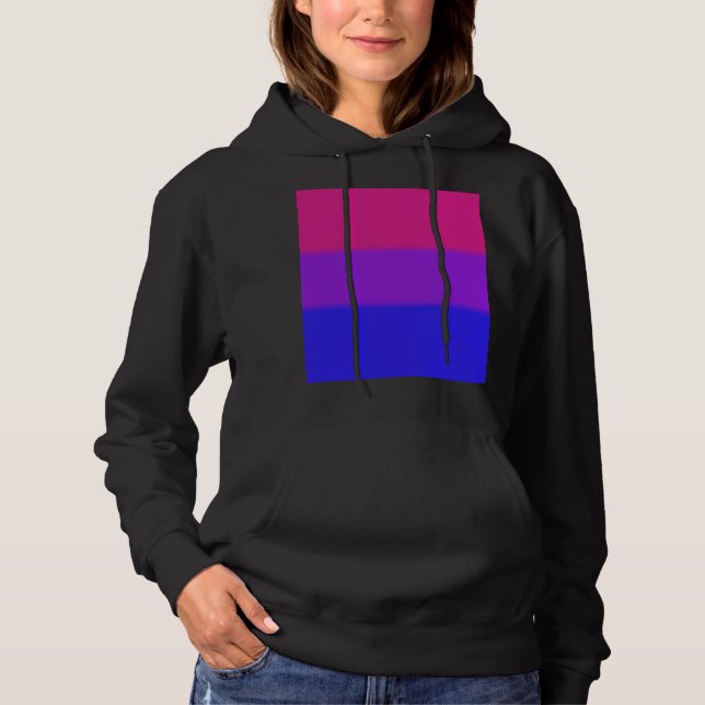 Falln Bisexual Pride Flag Hoodie (Front)