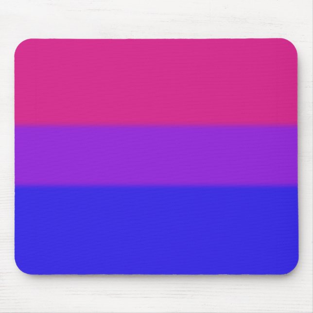 Falln Bisexual Pride Flag Mouse Mat (Front)