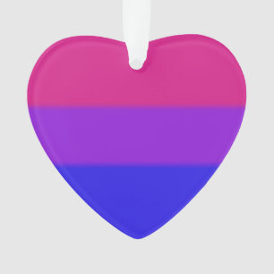 Falln Bisexual Pride Flag Ornament