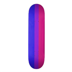 Falln Bisexual Pride Flag Skateboard