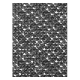 Falln Black and White Scales Tablecloth