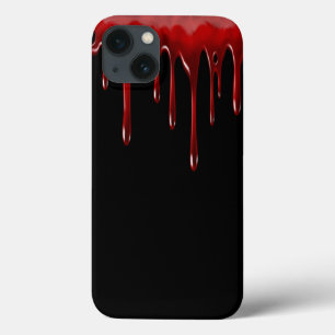 Falln Blood Drips Black iPhone 13 Case