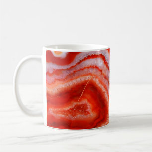 Falln Blood Orange Agate. Coffee Mug