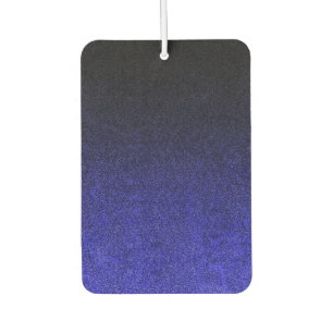 Falln Blue & Black Glitter Gradient Car Air Freshener
