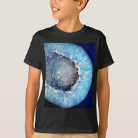 Falln Blue Crystal Geode