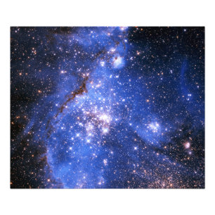 Falln Blue Embrionic Stars Photo Print