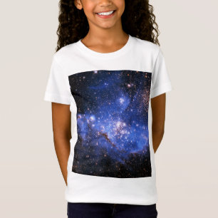 Falln Blue Embrionic Stars T-Shirt