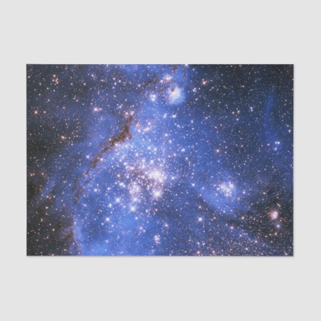 Falln Blue Embrionic Stars Tissue Paper (Front)