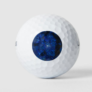Falln Blue Glass Bubbles Golf Balls