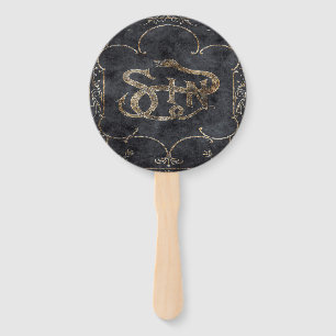 Falln Book of Sin Hand Fan
