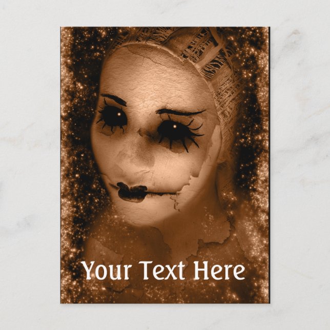 Falln Broken Pierrot Postcard (Front)